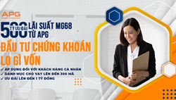 Từ 01/09/2021 đến 31/12/2021, khách hàng mở mới tài khoản chứng khoán tại CTCP Chứng khoán APG sẽ được ưu đãi lãi suất margin chỉ 6.8%/năm.