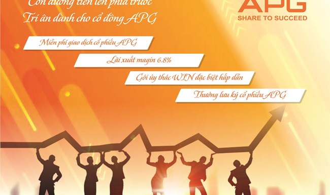 "APG - Con đường tiến lên phía trước". Chương trình tri ân dành cho cổ đông APG.