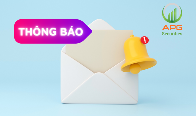 APG Thông báo chính sách phí giao dịch