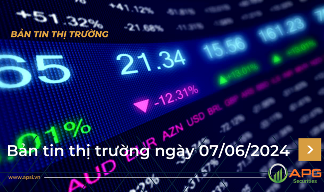 Bản tin thị trường ngày 07/06/2024
